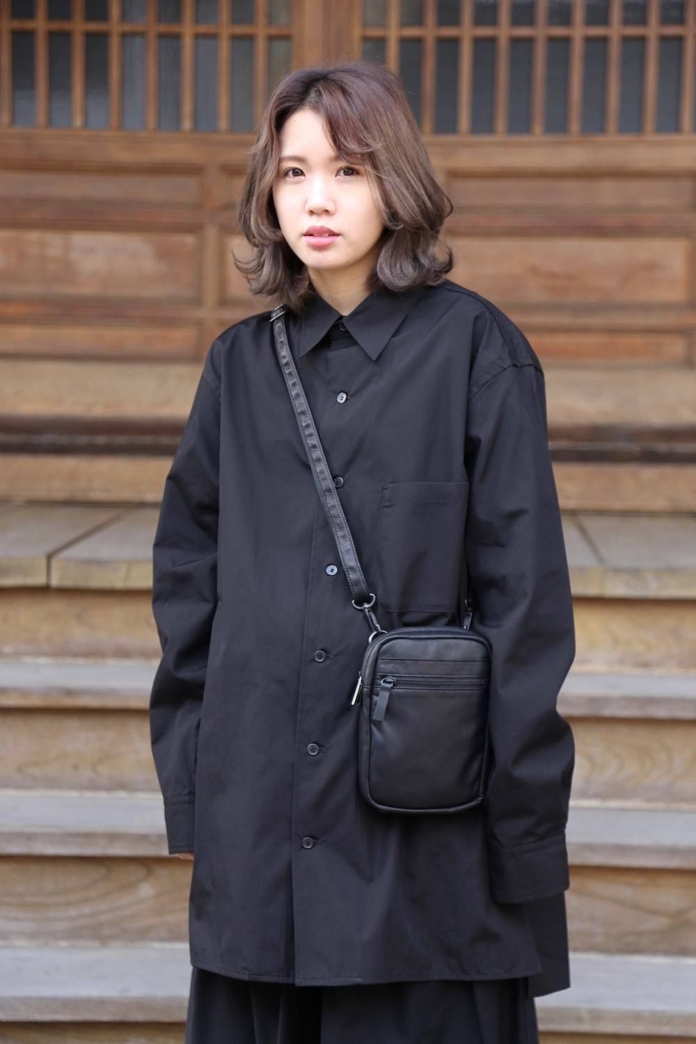 yohji yamamoto R-スタッフシャツ・B インビPT・ブロードstyle.2019.12