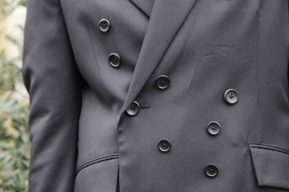 sulvam Button's w.JKT"BLACK"SET UP Style.2019.12.23.