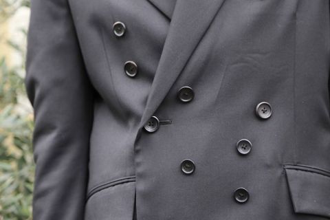 sulvam Button's w.JKT"BLACK"SET UP Style.2019.12.23.
