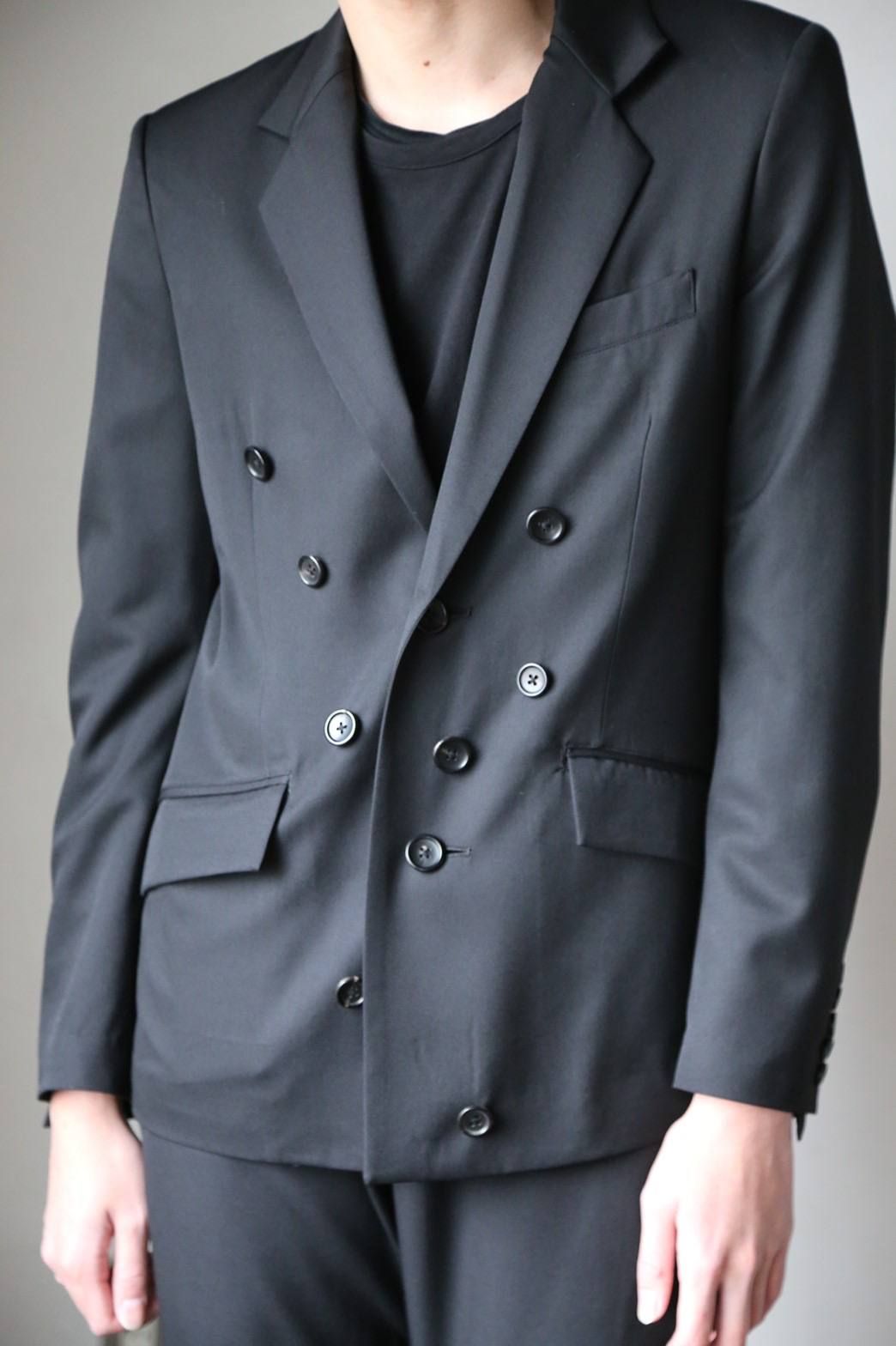 sulvam(サルバム)Button's single JKT(SL-J01-100)"BLACK"Style.2019.12.24.