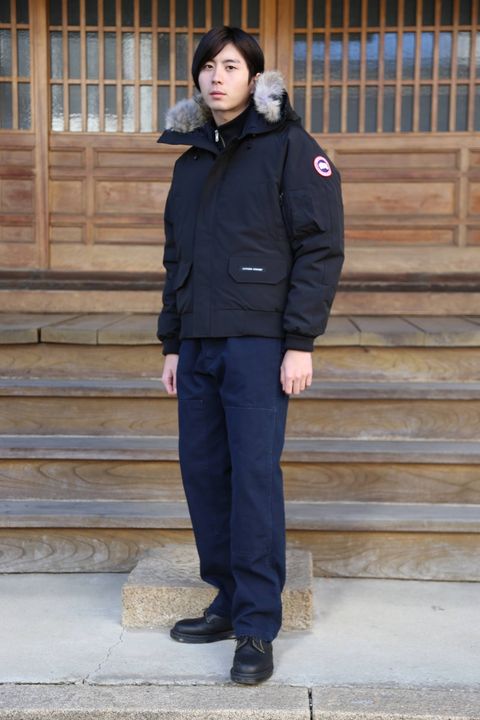 CANADA GOOSE CHILLIWACK FF “BLACK”スタイル.2019.12.7.