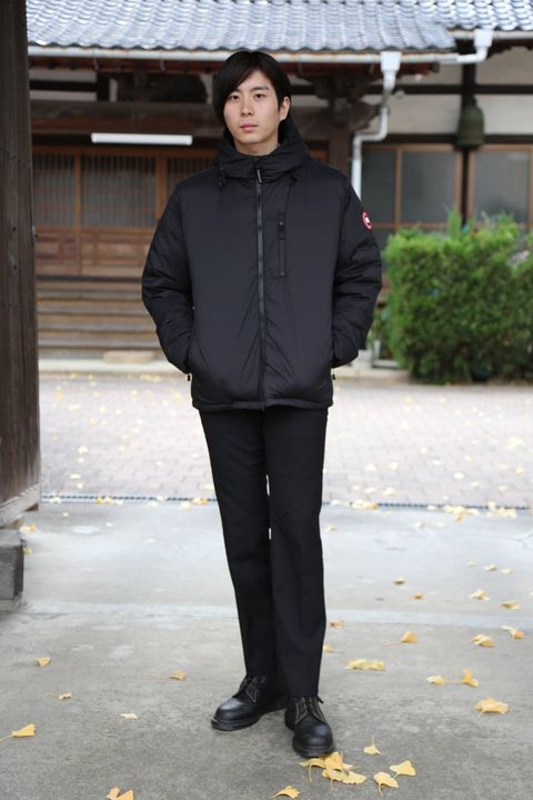 CANADA GOOSE LODGE HOODY  “BLACK”スタイル.2019.12.7.