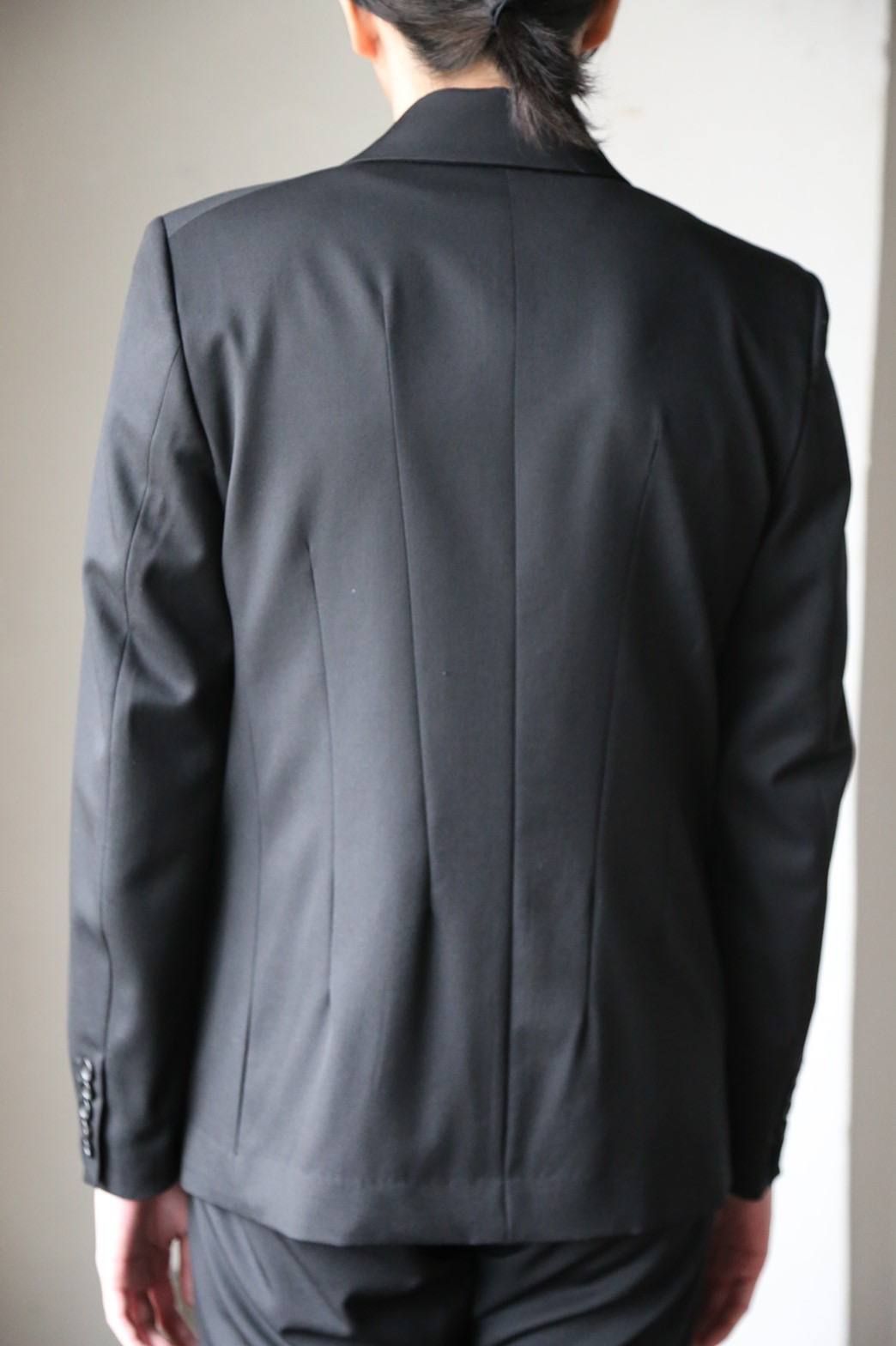 sulvam(サルバム)Button's single JKT(SL-J01-100)"BLACK"Style.2019.12.24.