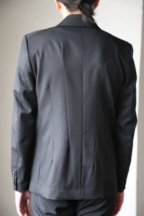 sulvam(サルバム)Button's single JKT(SL-J01-100)"BLACK"Style.2019.12.24.