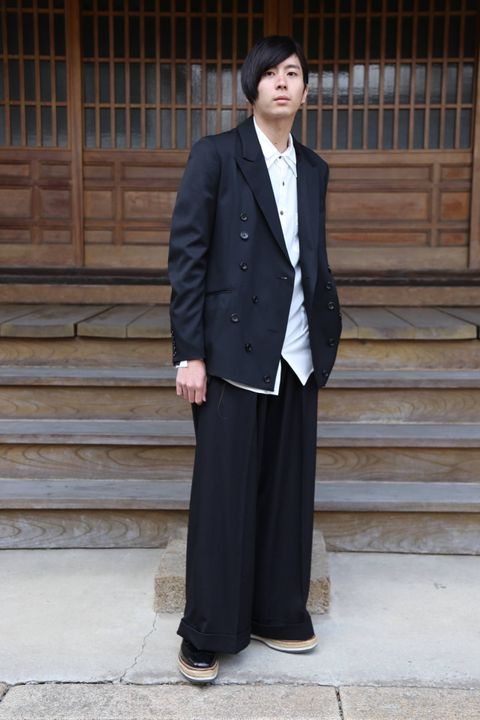 sulvam Button's w.JKT & wide flap PT スタイル.2019.12.15.