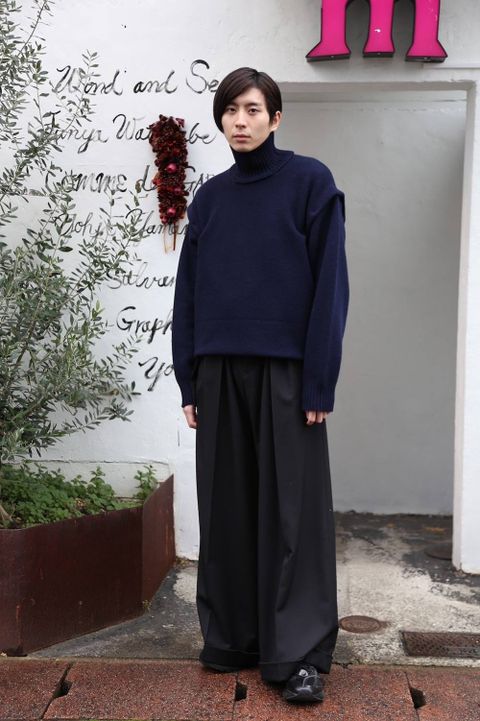 sulvam(サルバム) wide flap PT"BLACK"Style.2019.12.23.