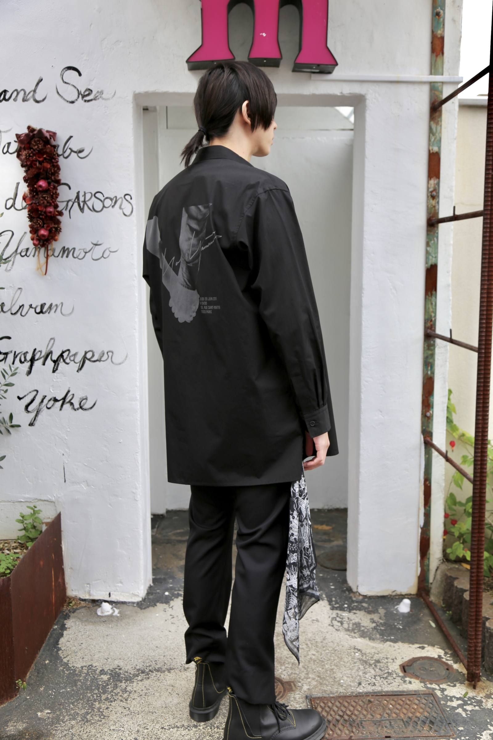 Yohji Yamamoto R-スタッフシャツ・BインビPT・ブロードstyle.2019.12.21