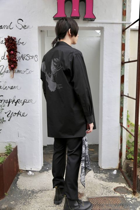 Yohji Yamamoto R-スタッフシャツ・BインビPT・ブロードstyle.2019.12.21