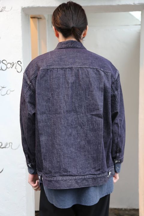 Graphpaper Colorfast  Denim Jacketスタイル.2019.12.22.
