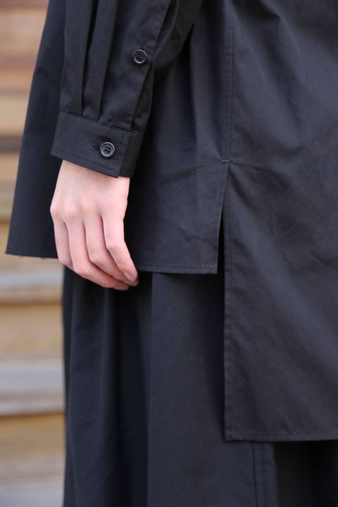 Yohji Yamamoto M-スタッフシャツAインビPT・ブロード(HN-B27-015)style.2019.12.6