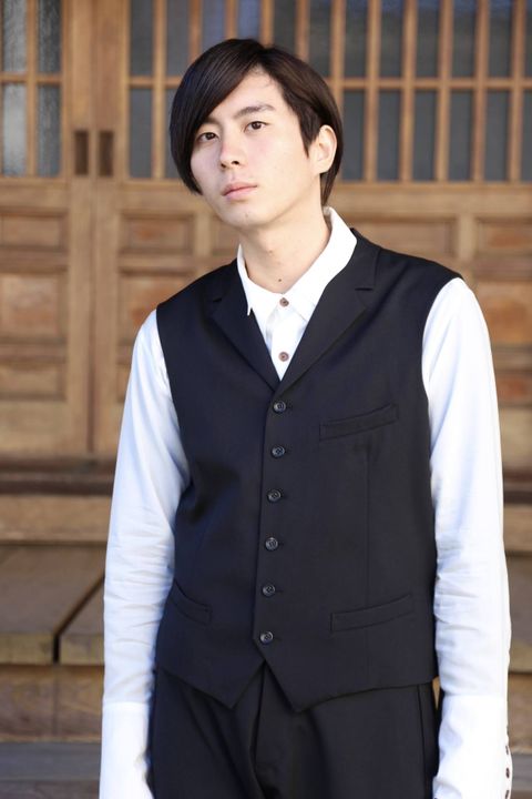 sulvam  Gaba gillet(SL-V01-100)"BLACK"スタイル .2019.12.15.