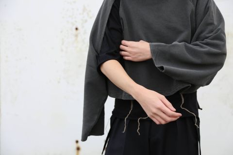 JieDa SHORT HOODIE"BLACK" スタイル .2019.12.28.