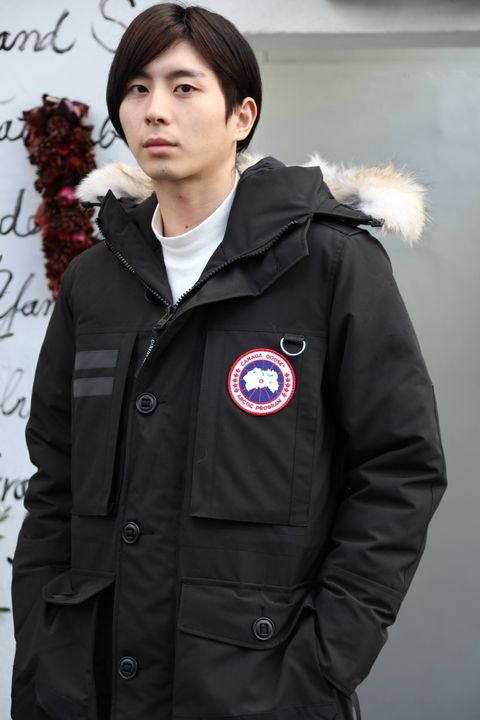 CANADA GOOSE  MACCULLOCH PARKA “BLACK”スタイル.2019.12.7.