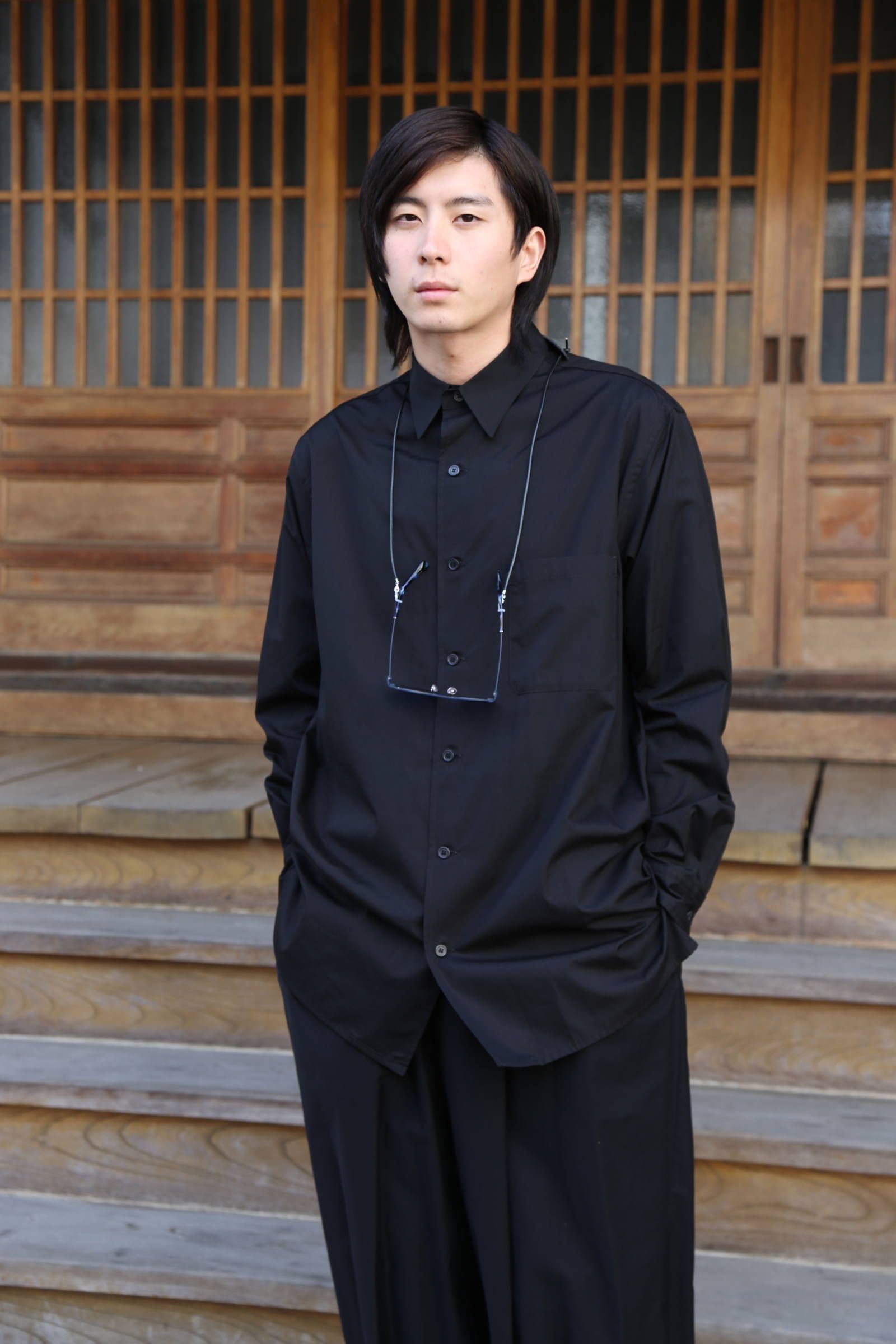 新規コロナ感染 y´s ワイズ Yohji Yamamoto ギャバシャツ ヨウジヤマモト | artfive.co.jp