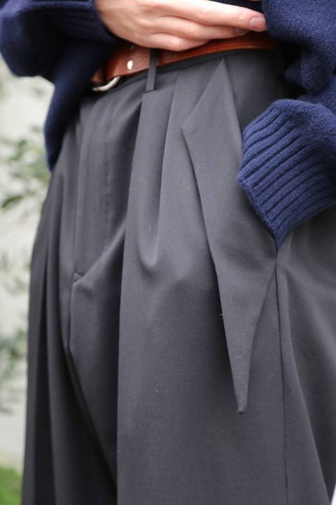 sulvam(サルバム) wide flap PT"BLACK"Style.2019.12.23.