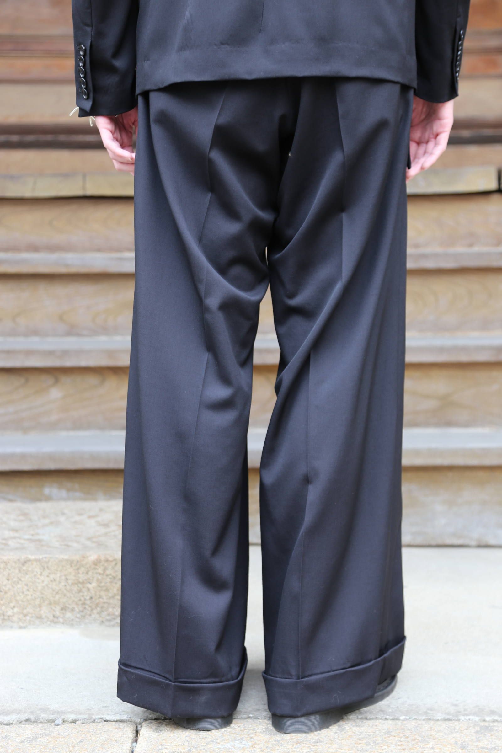 sulvam Button's w.JKT & wide flap PT スタイル.2019.12.21.