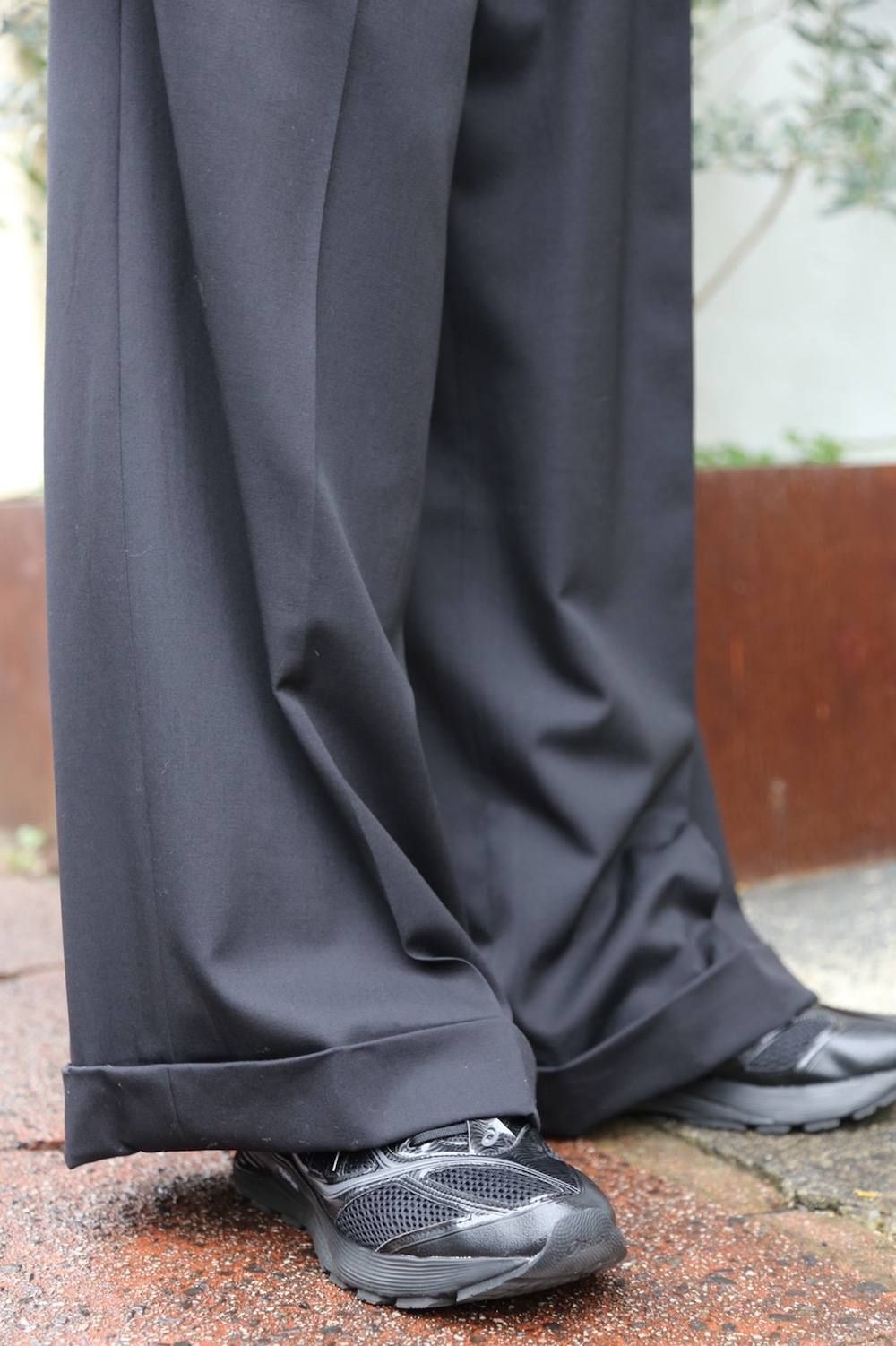 sulvam(サルバム) wide flap PT"BLACK"Style.2019.12.23.