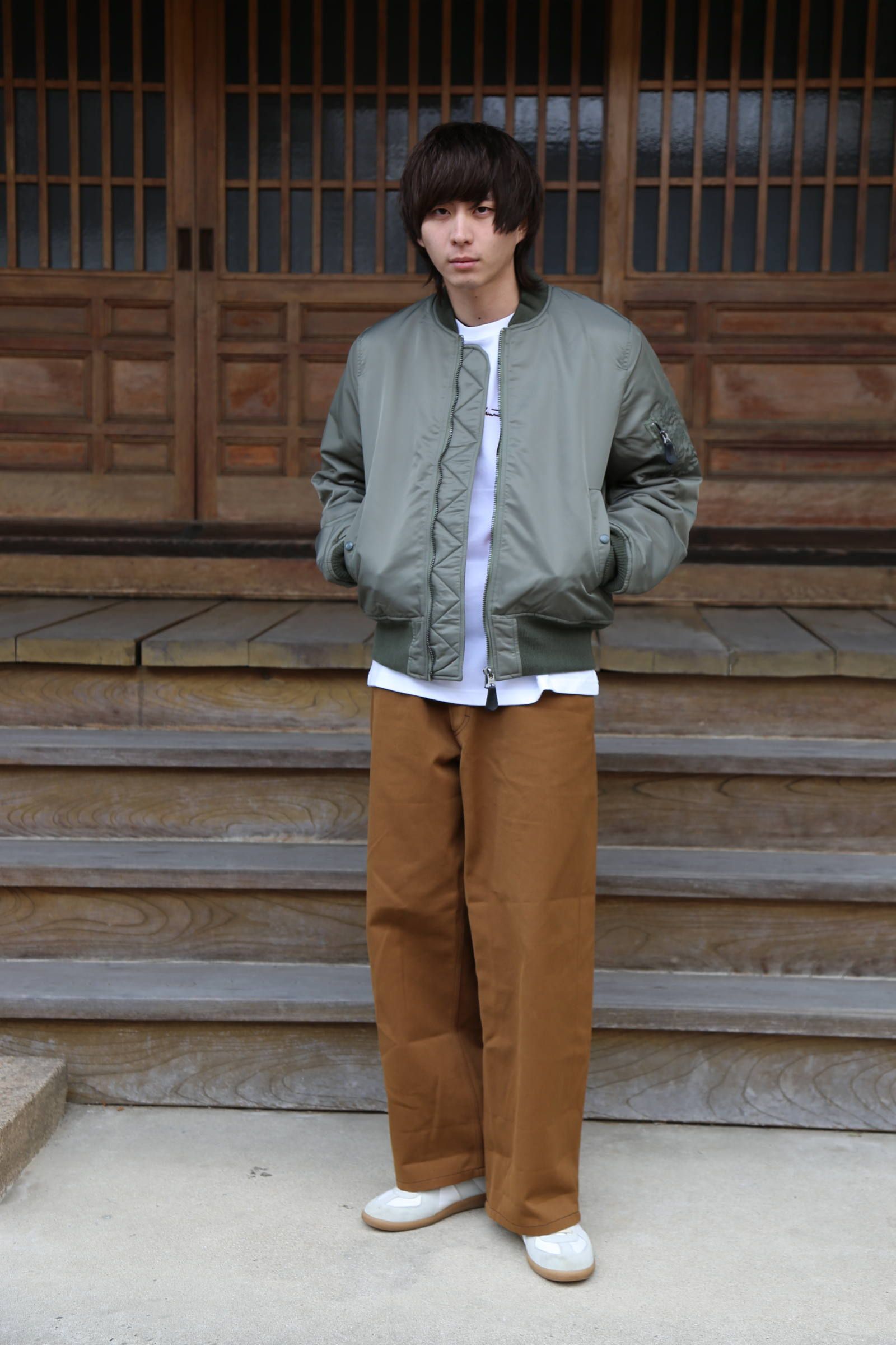 OLIVEオリーブサイズWDS NYLON S/S PULLOVER﻿ / OLIVE