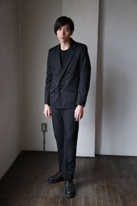 sulvam(サルバム)Button's single JKT(SL-J01-100)"BLACK"Style.2019.12.24.
