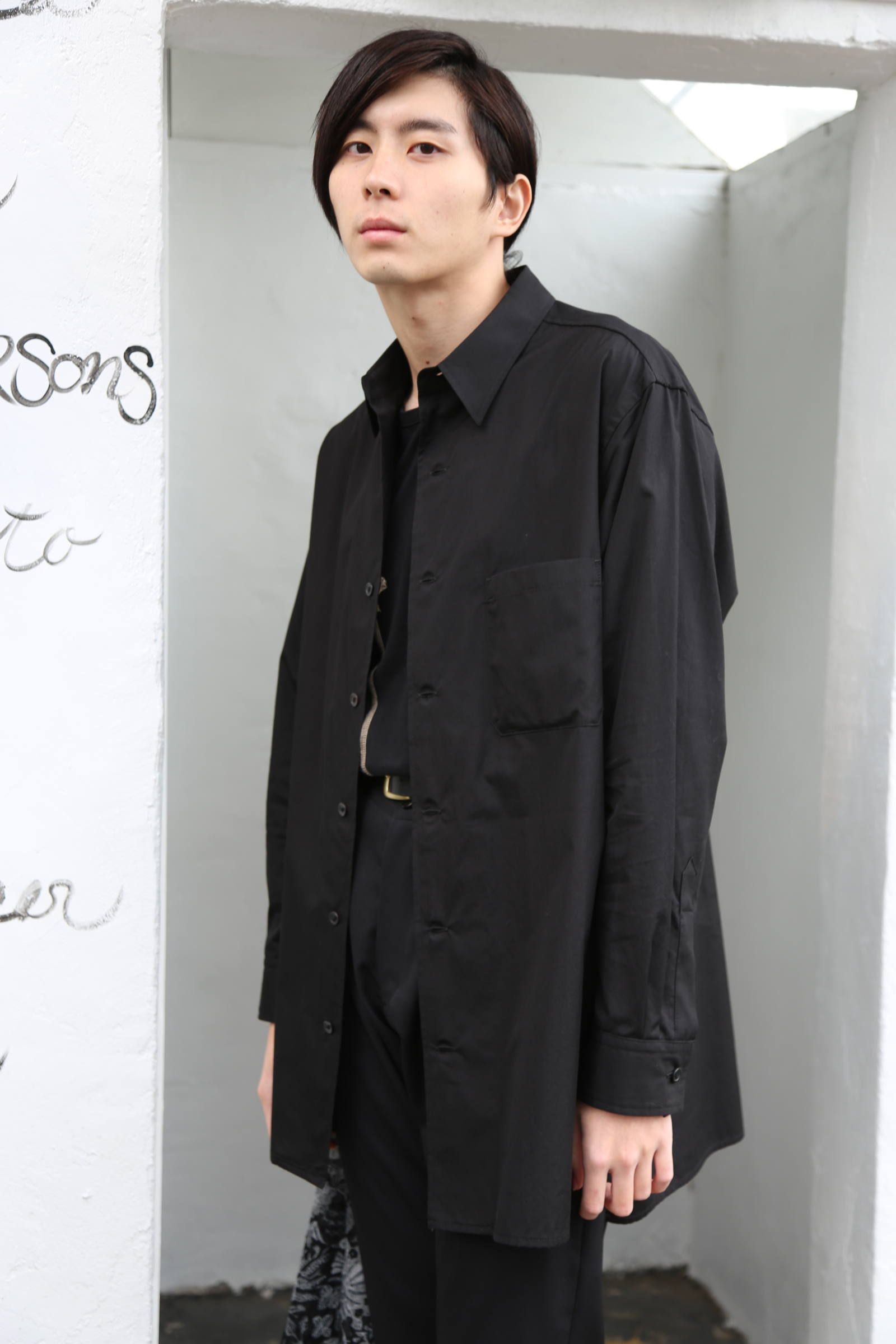 Yohji Yamamoto R-スタッフシャツ・BインビPT・ブロードstyle.2019.12.21