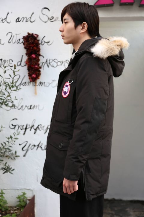 CANADA GOOSE  MACCULLOCH PARKA “BLACK”スタイル.2019.12.7.