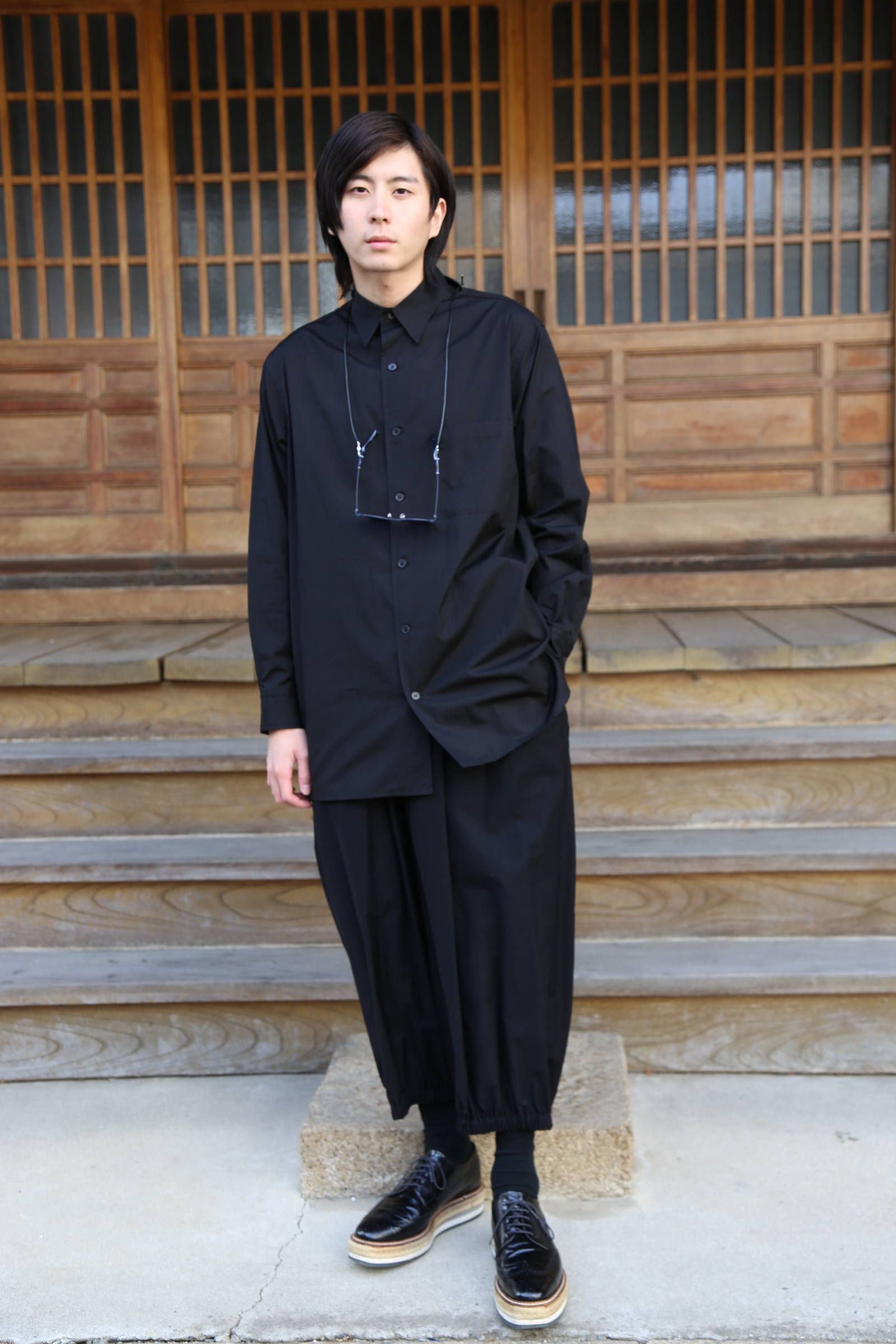 18ss スタッフシャツ yohjiyamamoto-