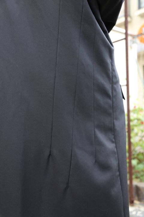 sulvam Button's over coat スタイル.2019.12.15.