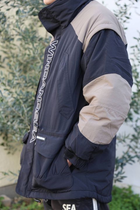WIND AND SEA WDS DETACHABLE BLOUSON﻿ style.2019.12.14