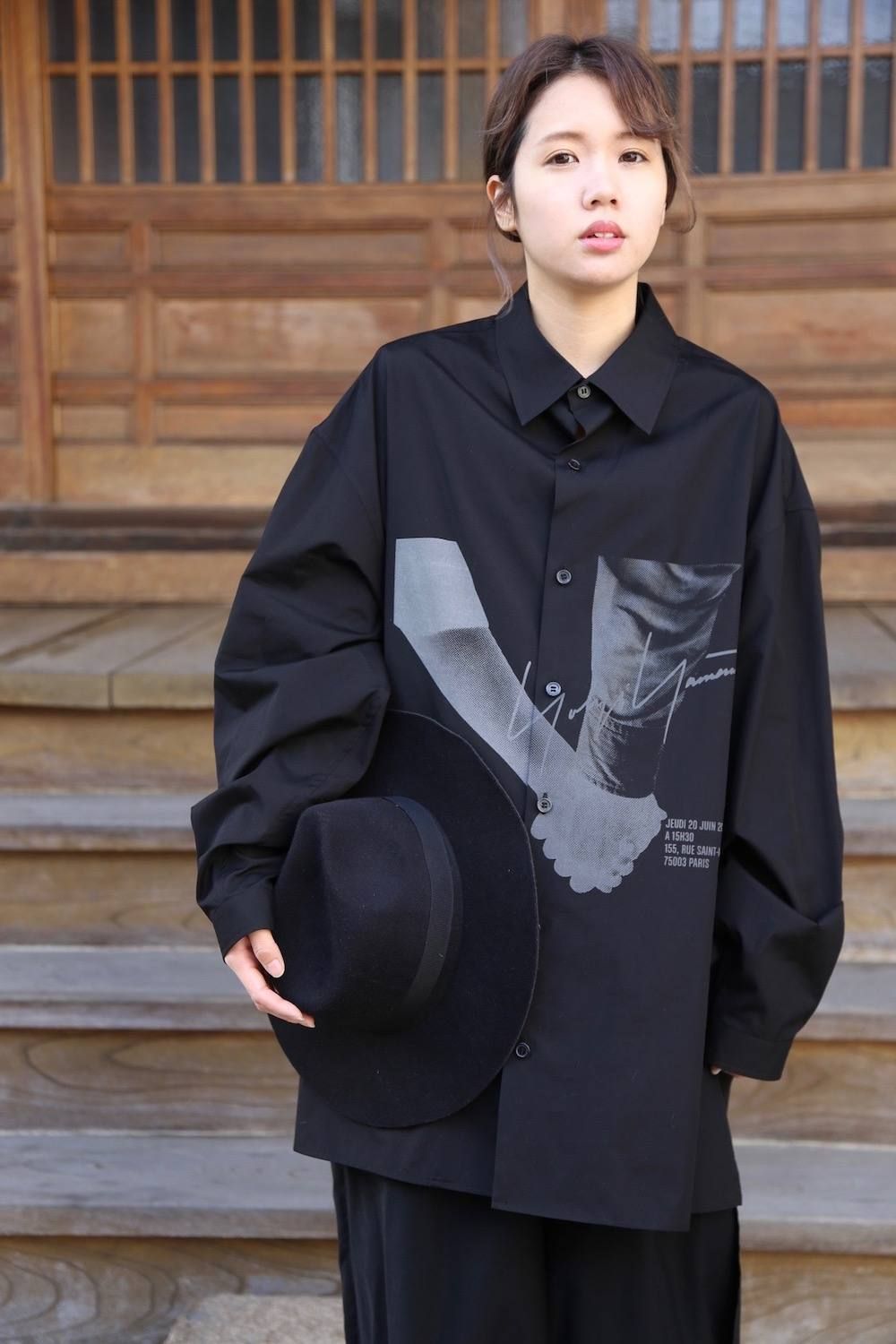 yohji yamamoto M-スタッフシャツA インビPT・ブロードstyle.2019.12.6