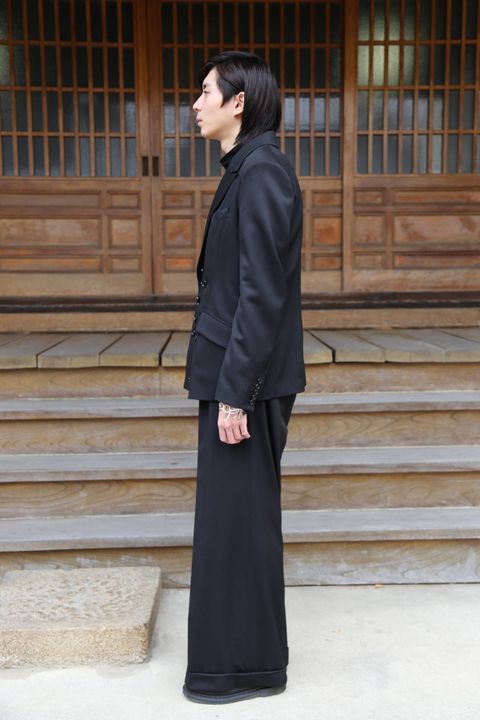 sulvam Button's w.JKT & wide flap PT スタイル.2019.12.21.