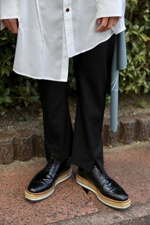 sulvam over w.collar SH(SL-B06-010)"WHITE"スタイル.2019.12.15