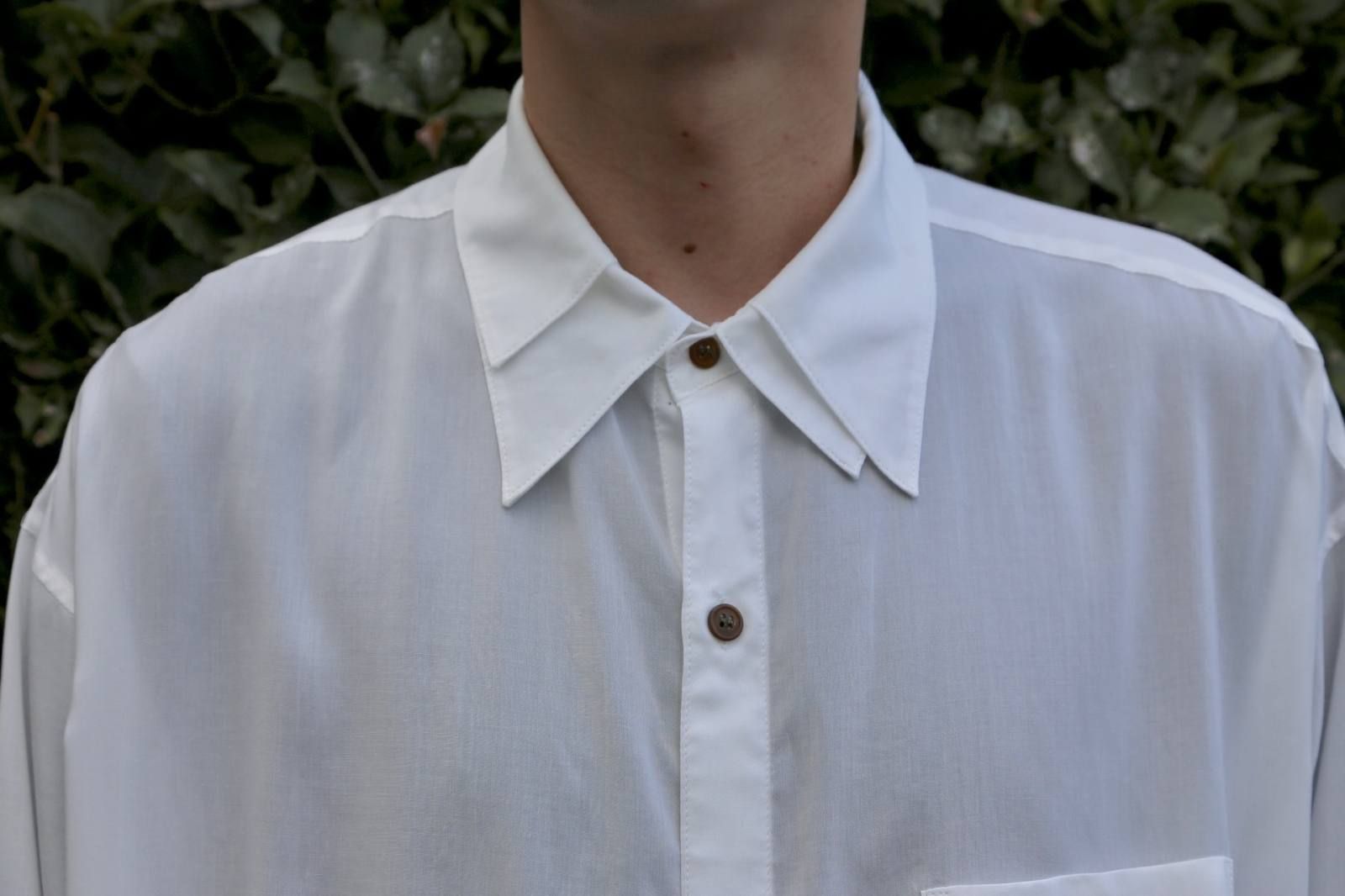 sulvam over w.collar SH(SL-B06-010)"WHITE"スタイル.2019.12.15