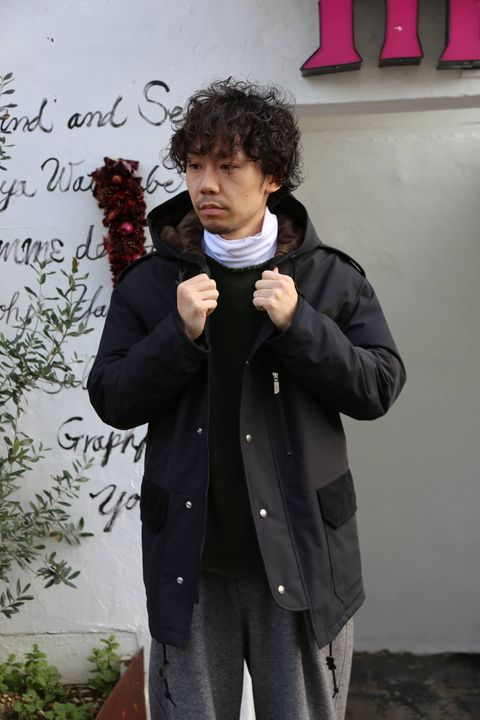JUNYA WATANABE COMME des GARCONS MAN ナイロンタフタ GORE-TEX INFINIUM THE NORTH "BLACK"Style.2019.12.18.