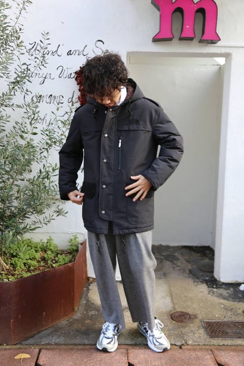 JUNYA WATANABE COMME des GARCONS MAN ナイロンタフタ GORE-TEX INFINIUM THE NORTH "BLACK"Style.2019.12.18.