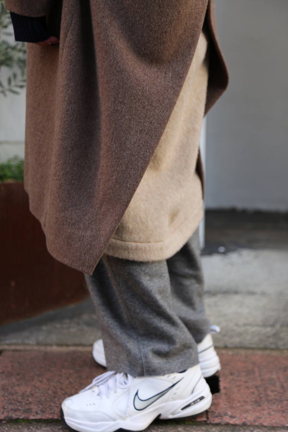 Dulcamara ラムビーバーレイヤードBigコート"BROWN"Style.2019.12.4.