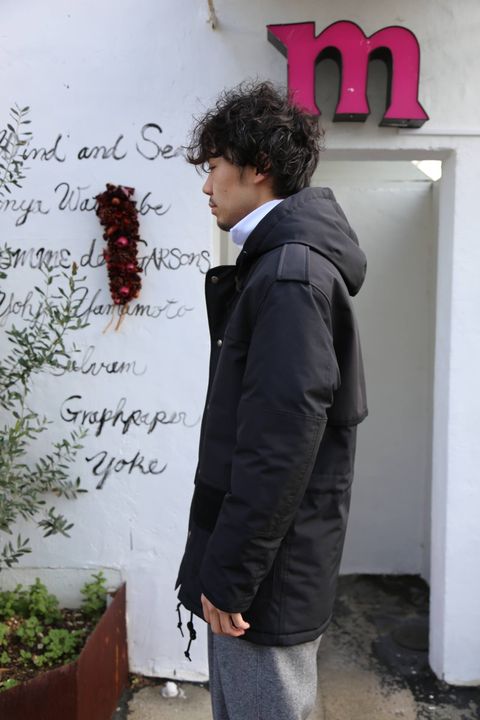 JUNYA WATANABE COMME des GARCONS MAN ナイロンタフタ GORE-TEX INFINIUM THE NORTH "BLACK"Style.2019.12.18.