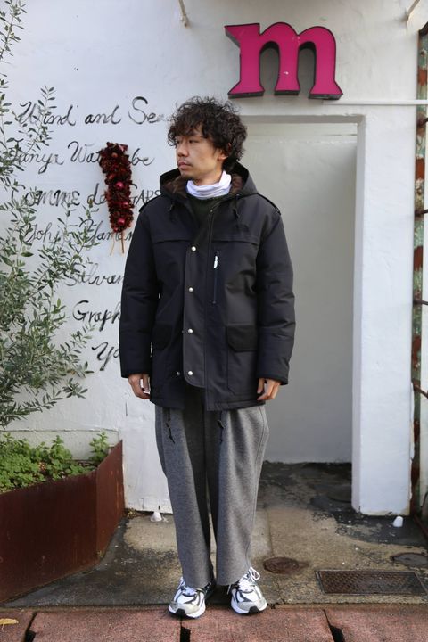 JUNYA WATANABE COMME des GARCONS MAN ナイロンタフタ GORE-TEX INFINIUM THE NORTH "BLACK"Style.2019.12.18.