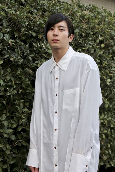 sulvam over w.collar SH(SL-B06-010)"WHITE"スタイル.2019.12.15