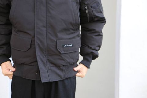 CANADA GOOSE  CHILLIWACK BOMBER FUSION FIT"BLACK"Style.2019.12.10.