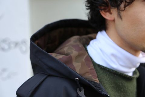 JUNYA WATANABE COMME des GARCONS MAN ナイロンタフタ GORE-TEX INFINIUM THE NORTH "BLACK"Style.2019.12.18.