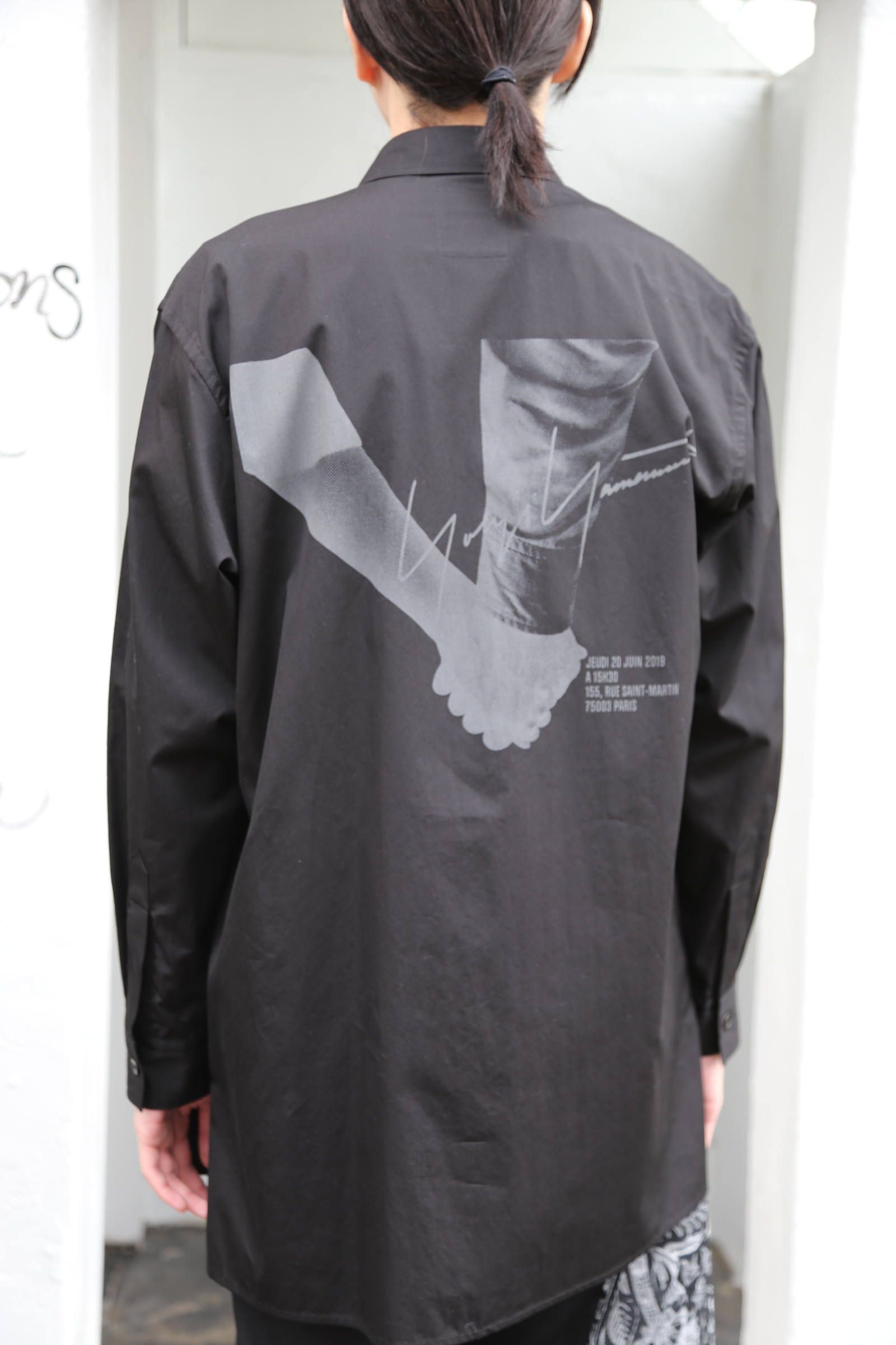 Yohji Yamamoto R-スタッフシャツ・BインビPT・ブロードstyle.2019.12.21