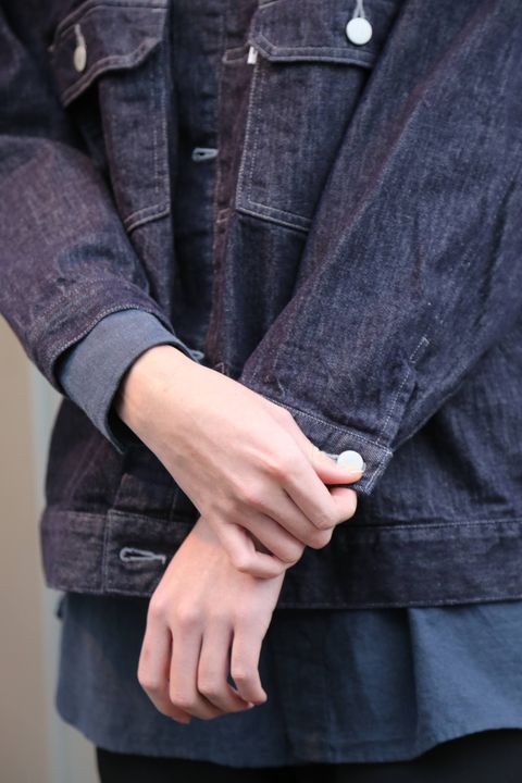 Graphpaper Colorfast  Denim Jacketスタイル.2019.12.22.