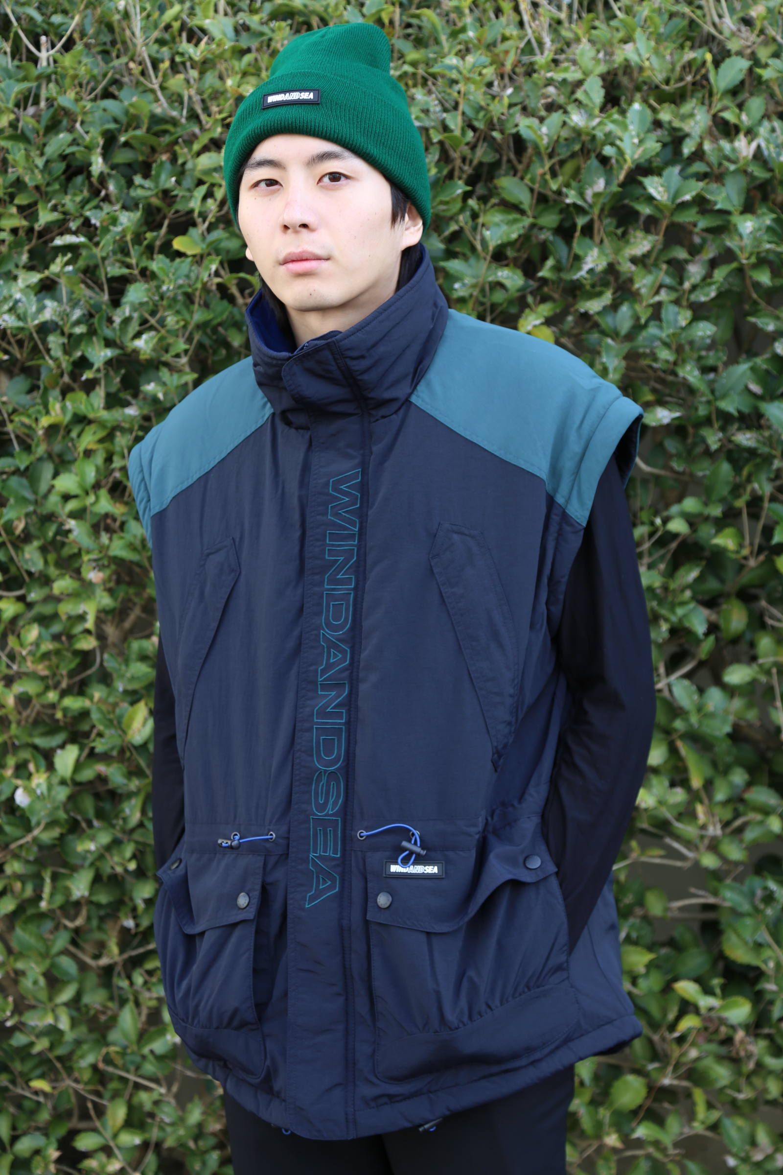 【美品】WIND AND SEA  WDS DETACHABLE BLOUSONやきそばの服