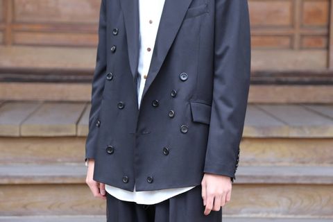 sulvam Button's w.JKT & wide flap PT スタイル.2019.12.15.