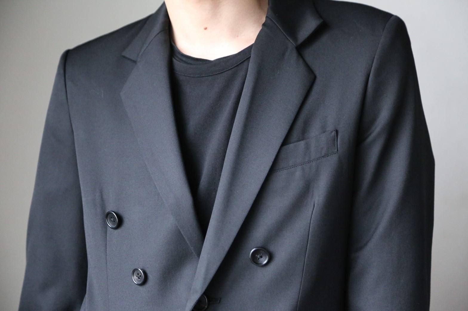 sulvam(サルバム)Button's single JKT(SL-J01-100)"BLACK"Style.2019.12.24.