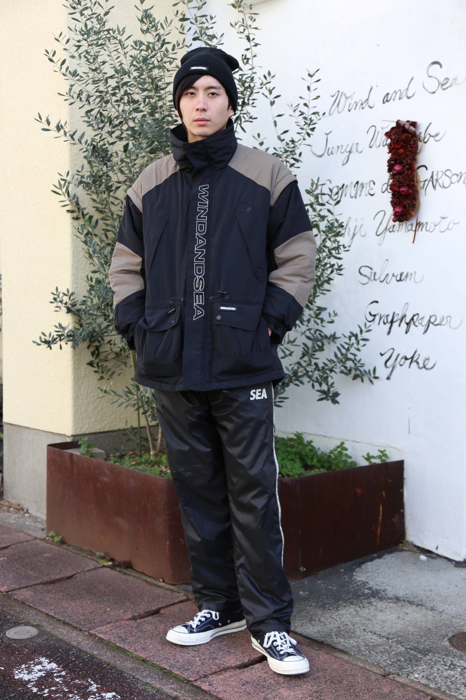 WIND AND SEA WDS DETACHABLE BLOUSON 紺XL - ジャケット/アウター