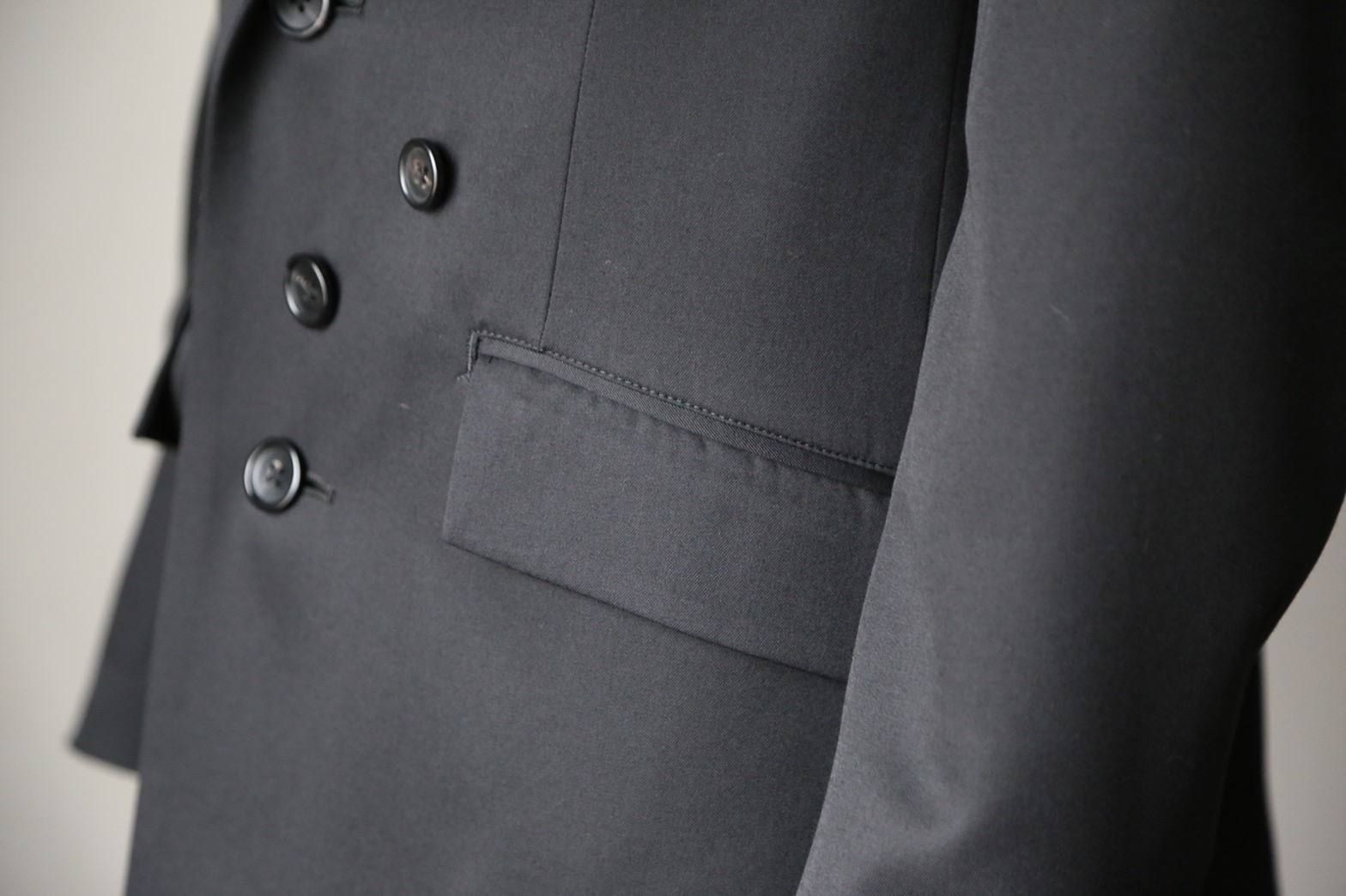 sulvam(サルバム)Button's single JKT(SL-J01-100)"BLACK"Style.2019.12.24.