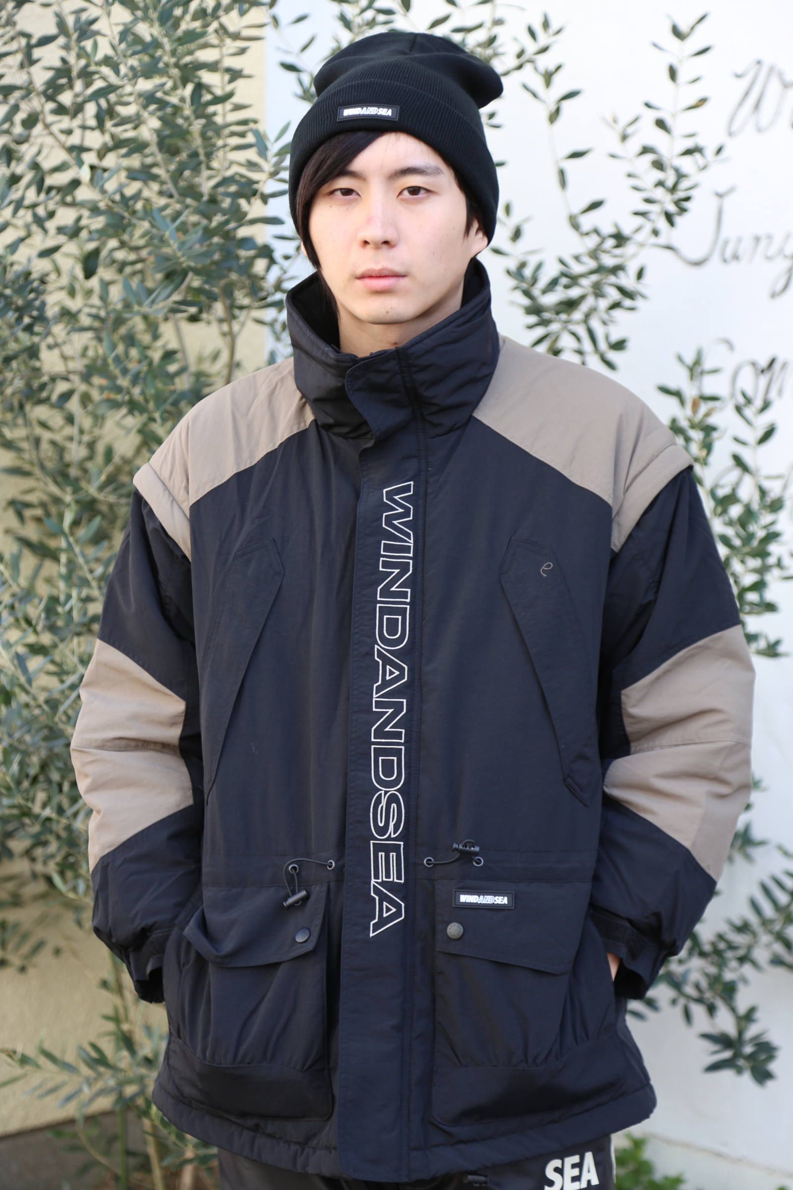 【美品】WIND AND SEA  WDS DETACHABLE BLOUSONやきそばの服