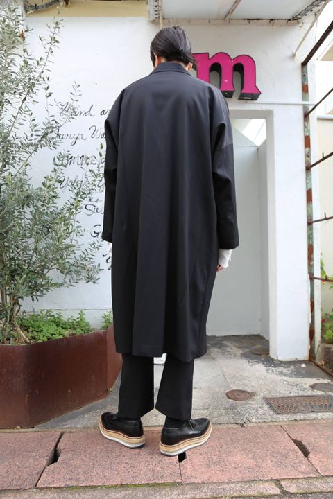 sulvam Button's over coat スタイル.2019.12.15.