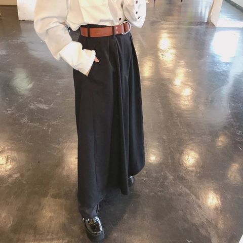sulvam  skirt PT"BLACK"style.2020.1.26